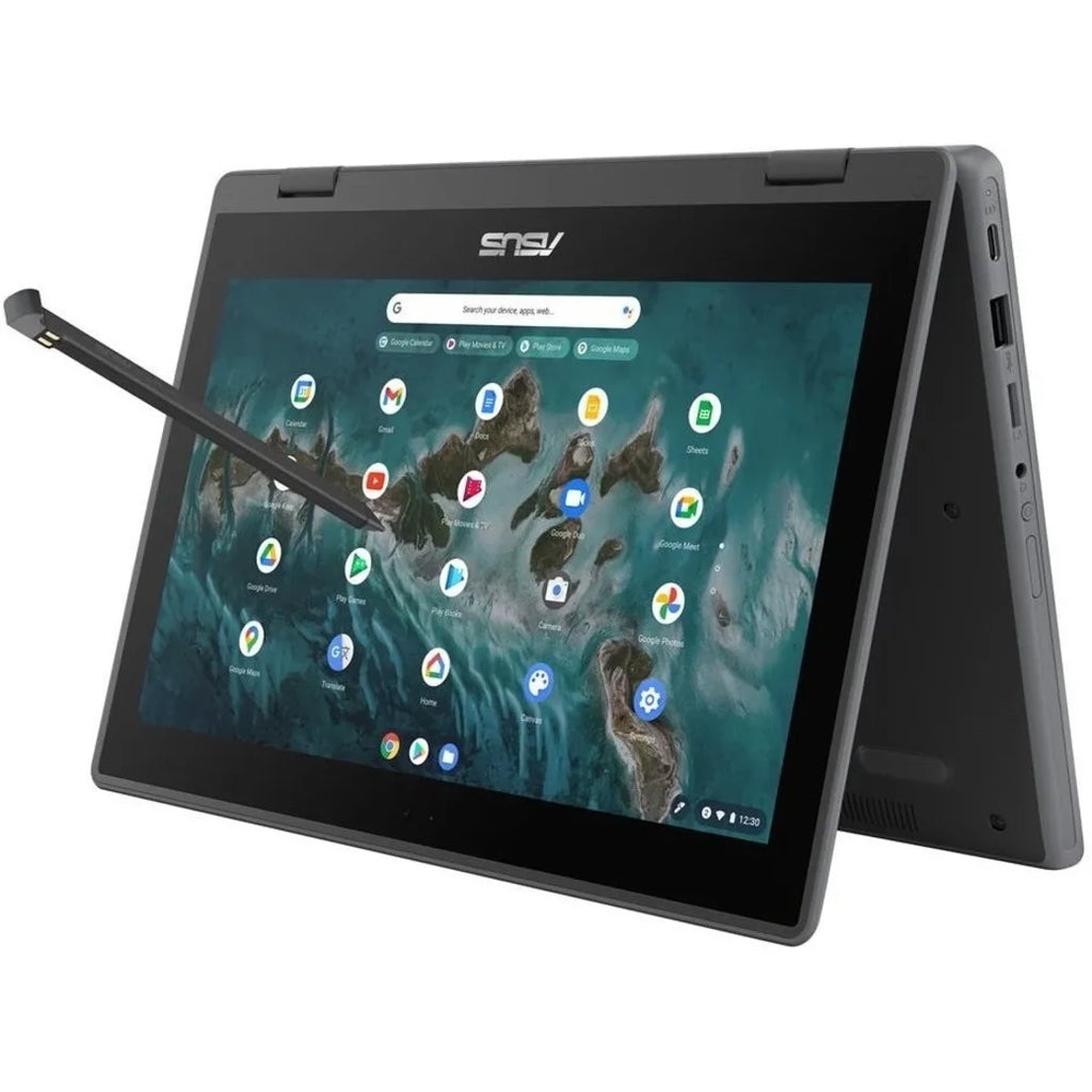 Celeron Touchscreen, CR1100FKA-YZ184T N5100, 64GB 11.6" SSD, Chromebook Asus Flip Intel ChromeOS,