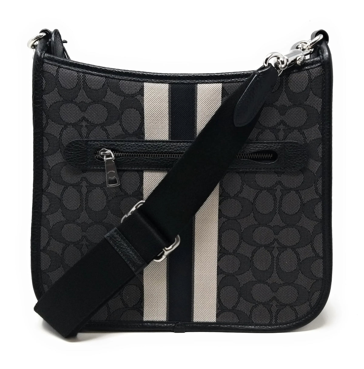 Crossbody Bag Dempsey Patch Coach File Black