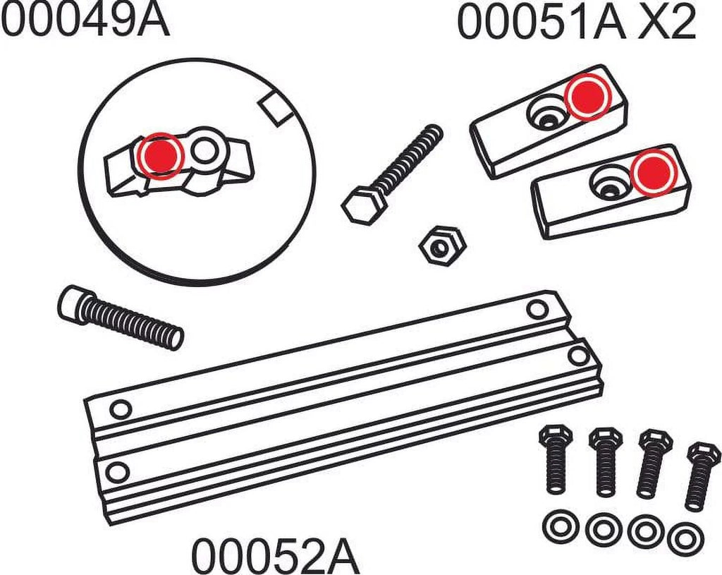 Optimax Kit Verado Complete 8M010755, Grade Kit Zinc Mercury 18-6156 4 US And Fits CMVERDO4KIT, Anode 95111, Outboards Replaces Military Zinc
