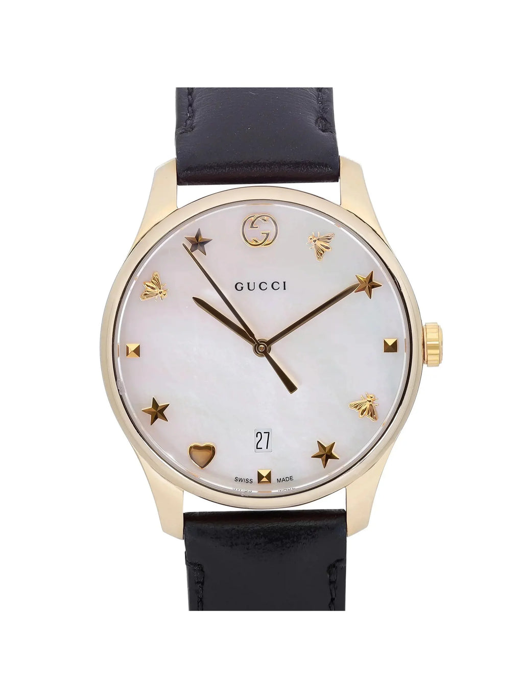Watch YA1264044 Ladies MOP G-Timeless Steel Dial Gucci Quartz 36mm