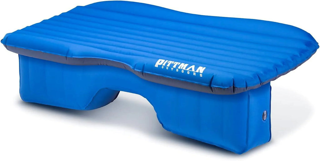 Inflatable Truck Fits Length Outdoors | Blue PPI-BLU-TRKMAT Bed Full-Sized And Fabric | Trucks Pittman 's, Mattress Feet 5 Seat Air Rear In