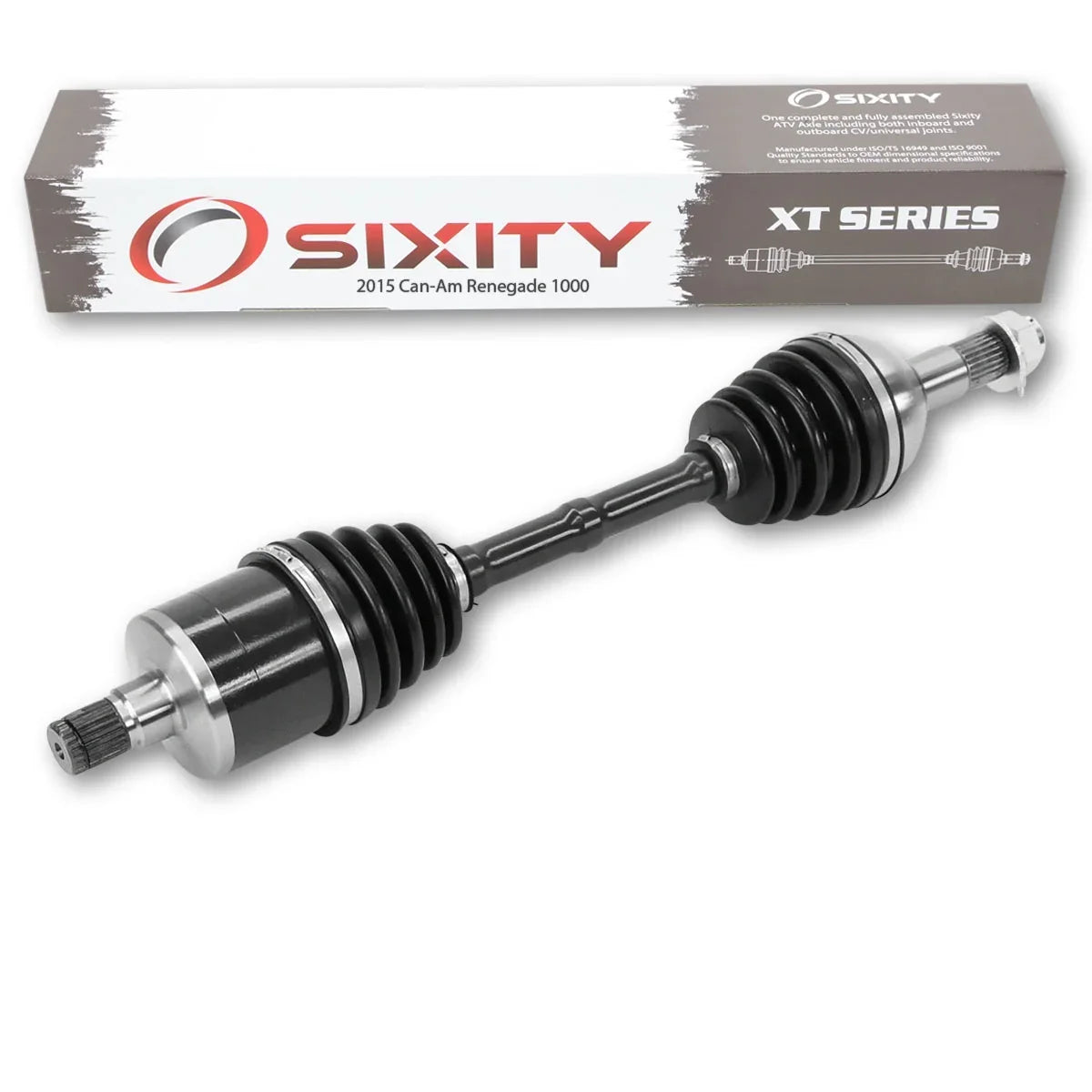 compatible with 1000 2015 Axle - 4X4 Sixity Renegade EFI-STD Left XT Rear XXC Can-Am
