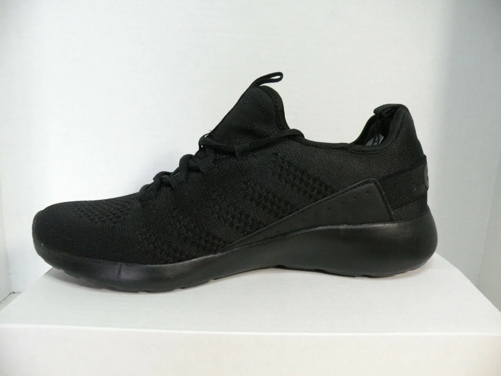 TRAINERS 12 SIZE COMFORT LOW NEW LEVIS SHOES ATHLETIC SPORTS BLACK SNEAKERS MEN