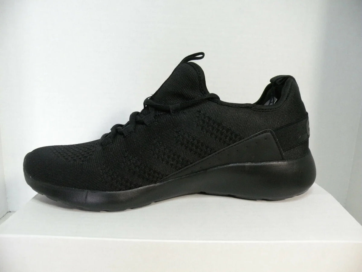 TRAINERS 12 SIZE COMFORT LOW NEW LEVIS SHOES ATHLETIC SPORTS BLACK SNEAKERS MEN
