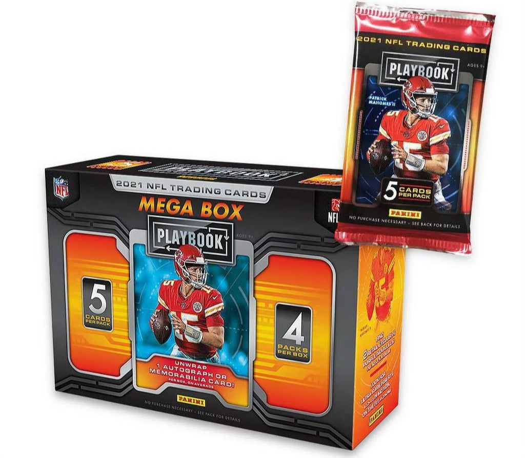 Playbook Mega 2021 Box Football Panini