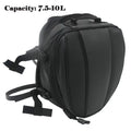 Leather Luggage Motorcycle Expandable Bag Bag Pack PU Rear Seat Tail