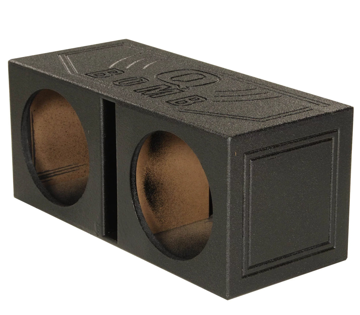 Port Spray w/ QPower Box Bedliner Sub Dual Subwoofer Vented 15" QBOMB15V