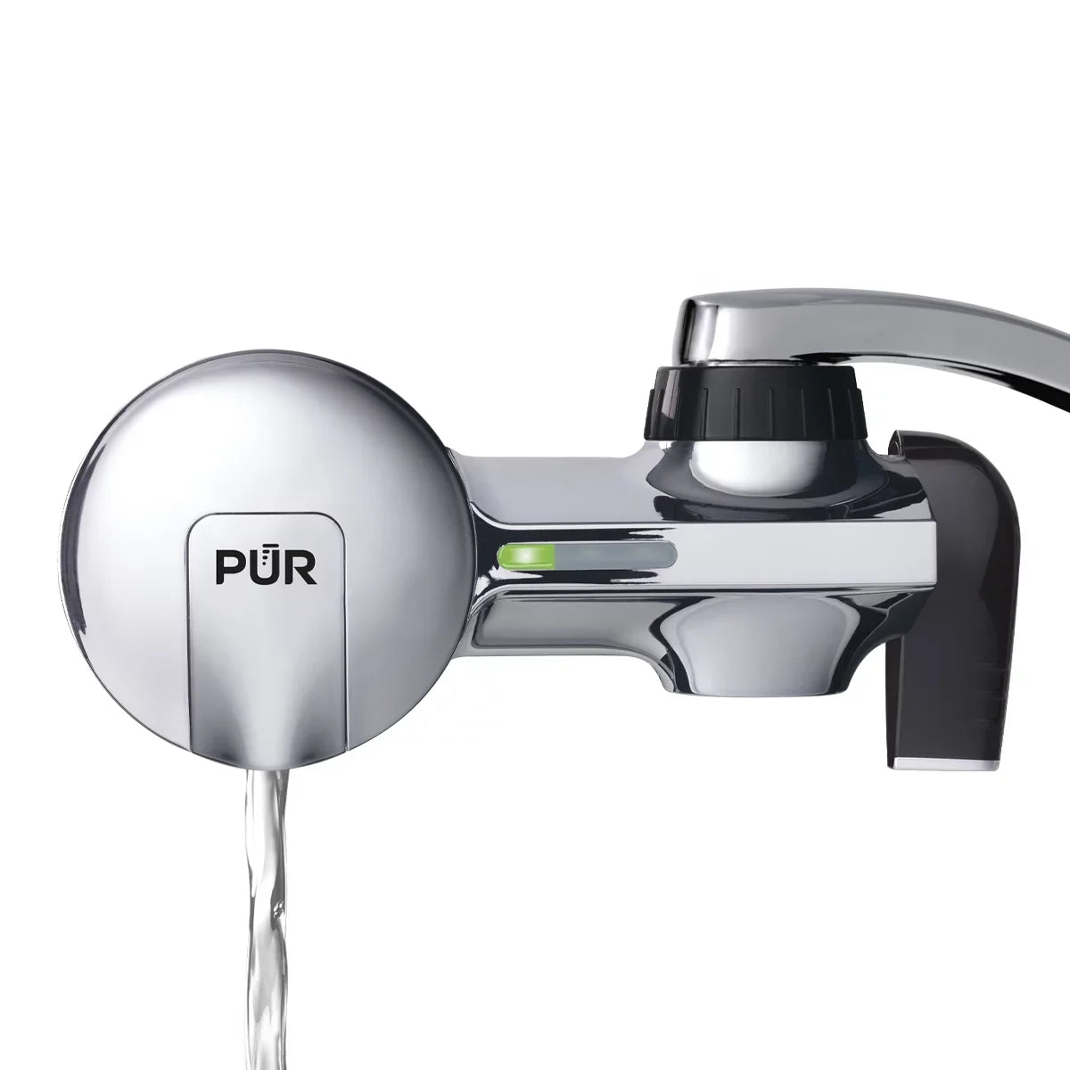 Mount Filtration Chrome, PUR Horizontal, System, PLUS Faucet PFM400H Water