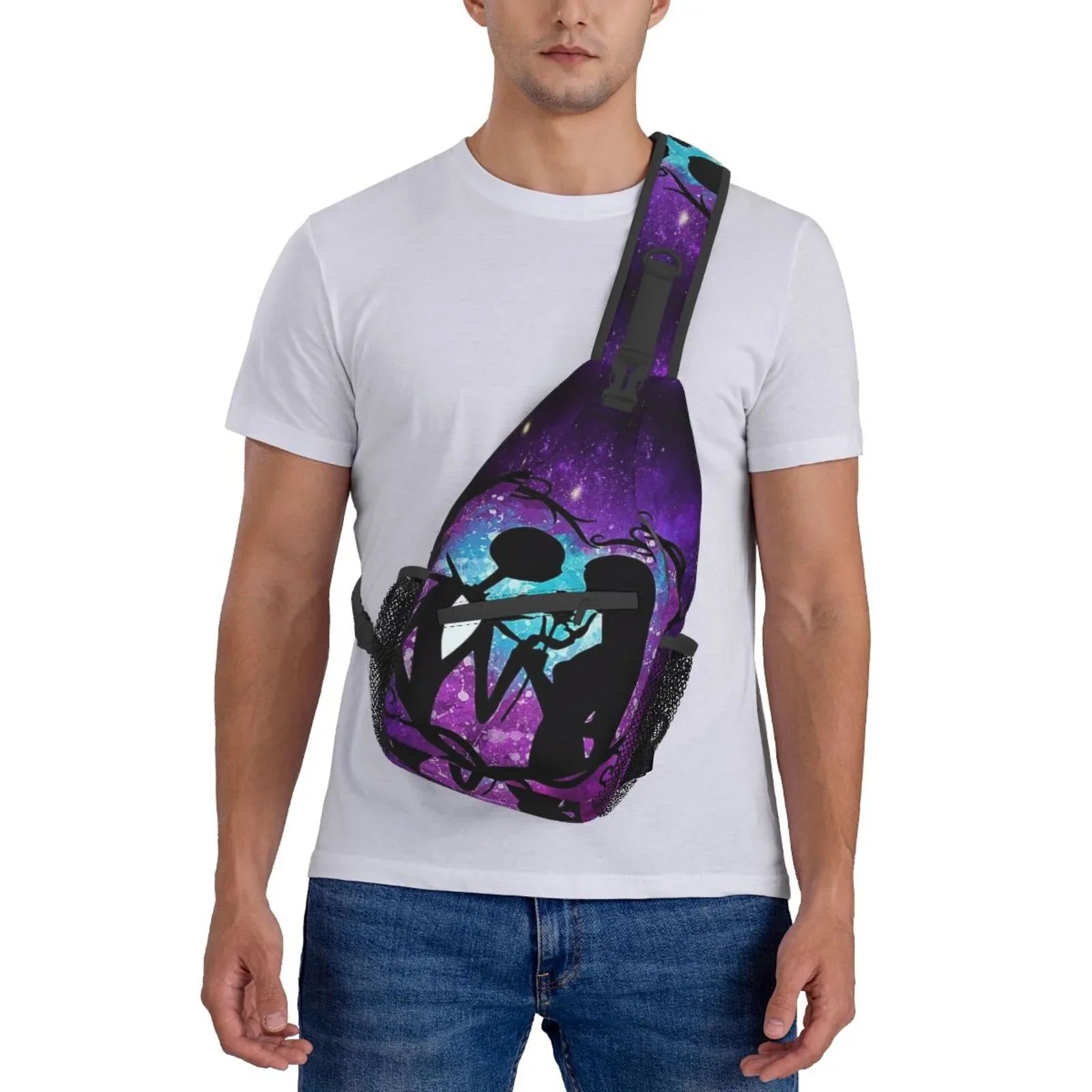 Sling Daypack Crossbody Bags Unisex Gifts Shoulder Christmas Hiking Men Backpack Travel Before For Nightmare Bag Chest Women The