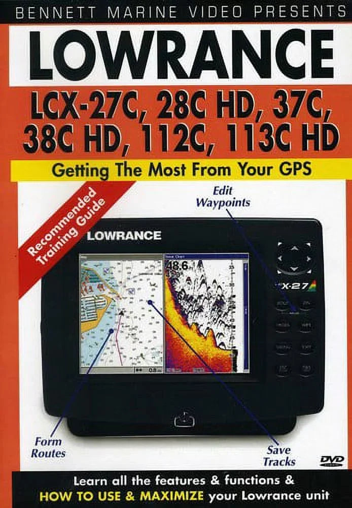 Lowrance Hd,112c,113c Lcx-27c,28c Hd Hd,37c,38c (DVD)