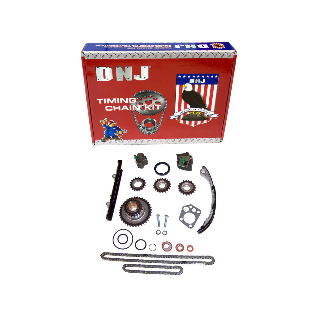 Altima Fits NISSAN 16v 2.4L Nissan XTERRA Frontier Fits DNJ TK626 Kit Chain L4 Cars DOHC Timing Trucks & 98-04 2000-2004 select: