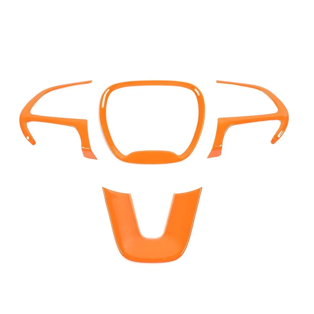 Set Inner Teledu Kit Center Dash 14x Console Orange Trim Cover