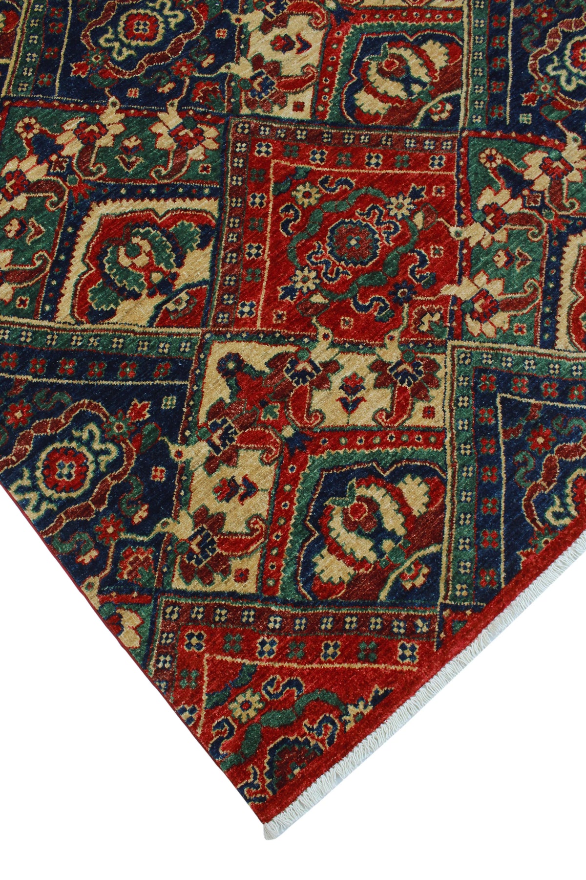 Red/Blue Reggie 9'10" 7'11" x Rug, Aria