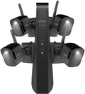 Battery-Operated Four NVR (Black) (4) System Lorex with Cameras 4K