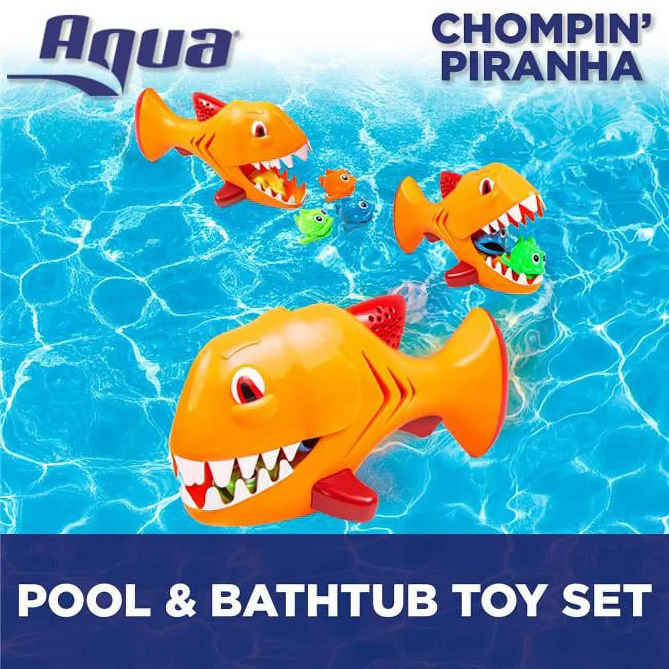Piranha AQW12986 Aqua Chomp n Toys Leisure with Sounds Swimming