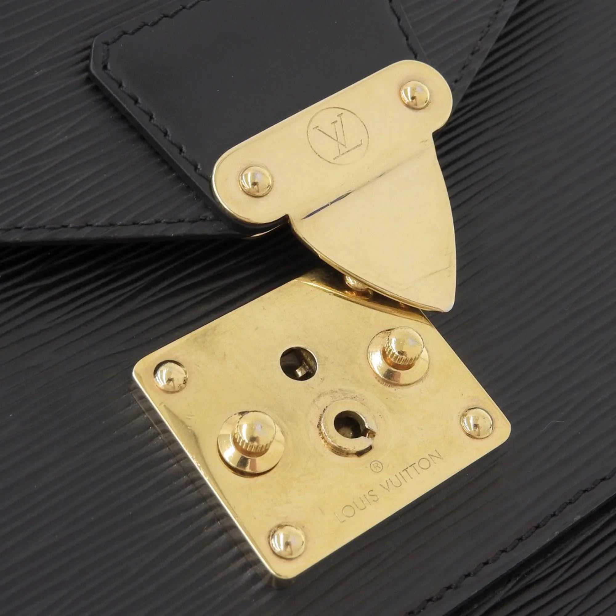 Bag Epi Noir 2WAY VUITTON Monceau Louis Vuitton LOUIS Authenticated Used M52122