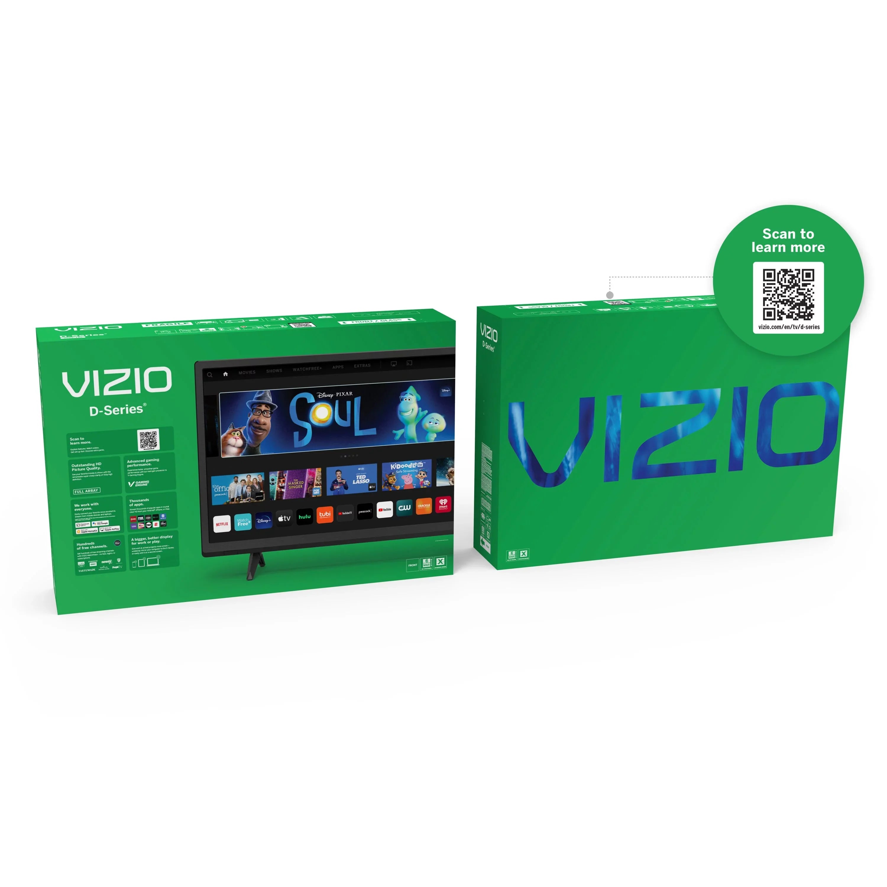 Smart Class Restored LED (Refurbished) FHD TV VIZIO 40" (1080P) D-Series SmartCast D40f-J