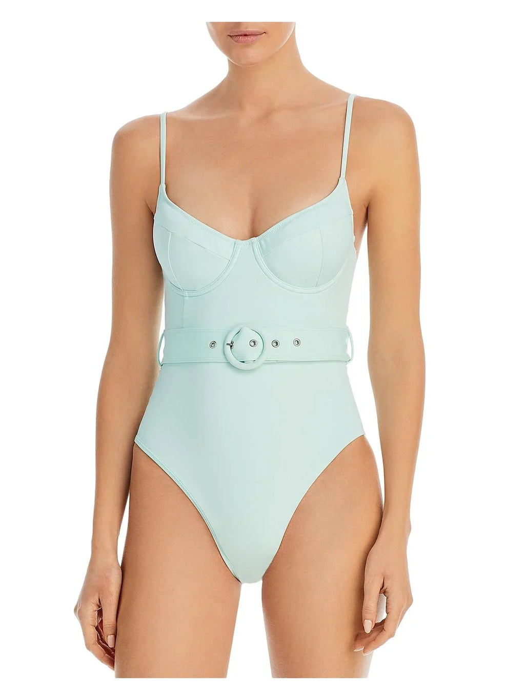 Buckle Nylon Swimsuit One-Piece Womens Jonathan Simkhai