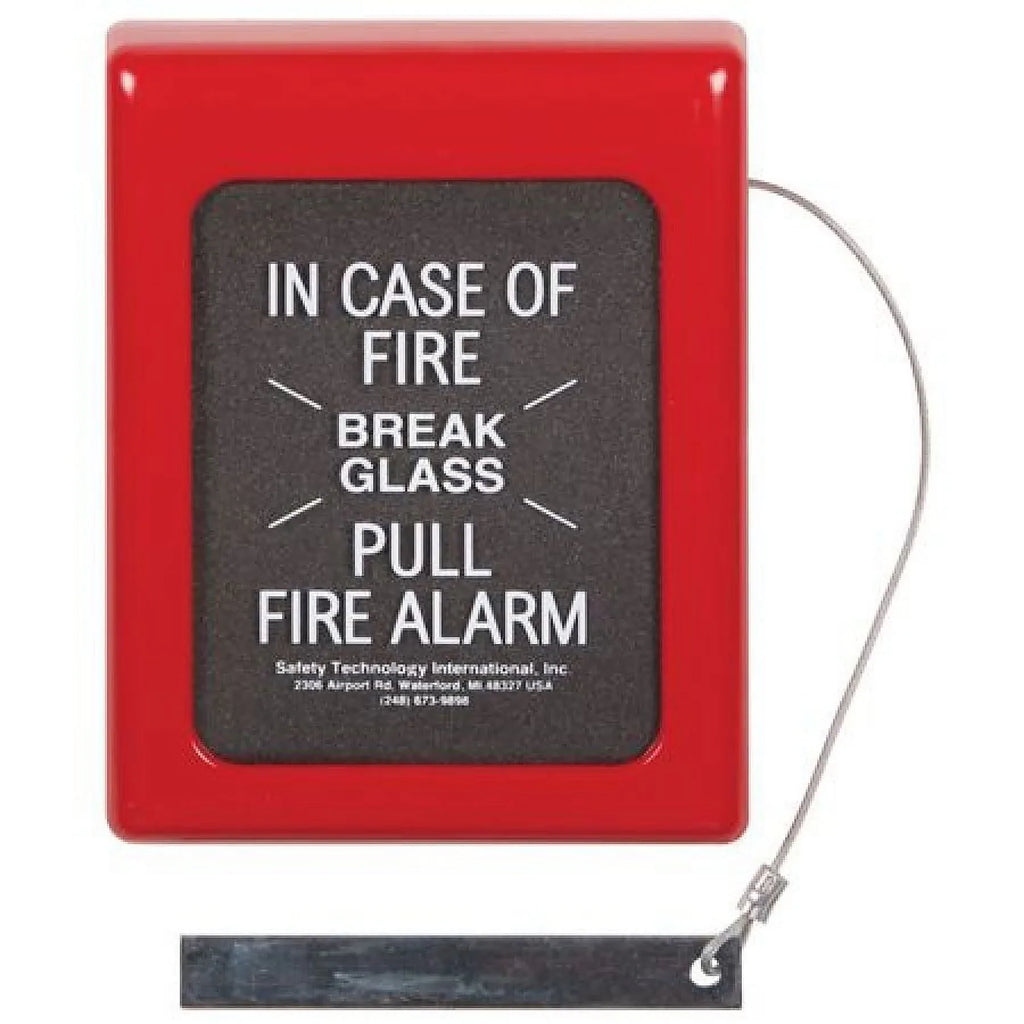 Glass Fire x SAFETY TECHNOLOGY Cover,6.5 9 STI-4100 Alarm INTERNATIONAL Break In