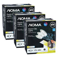 String (3 C9 Quick NOMA Pack) Clip LED Christmas 100 Lights Bulbs Warm