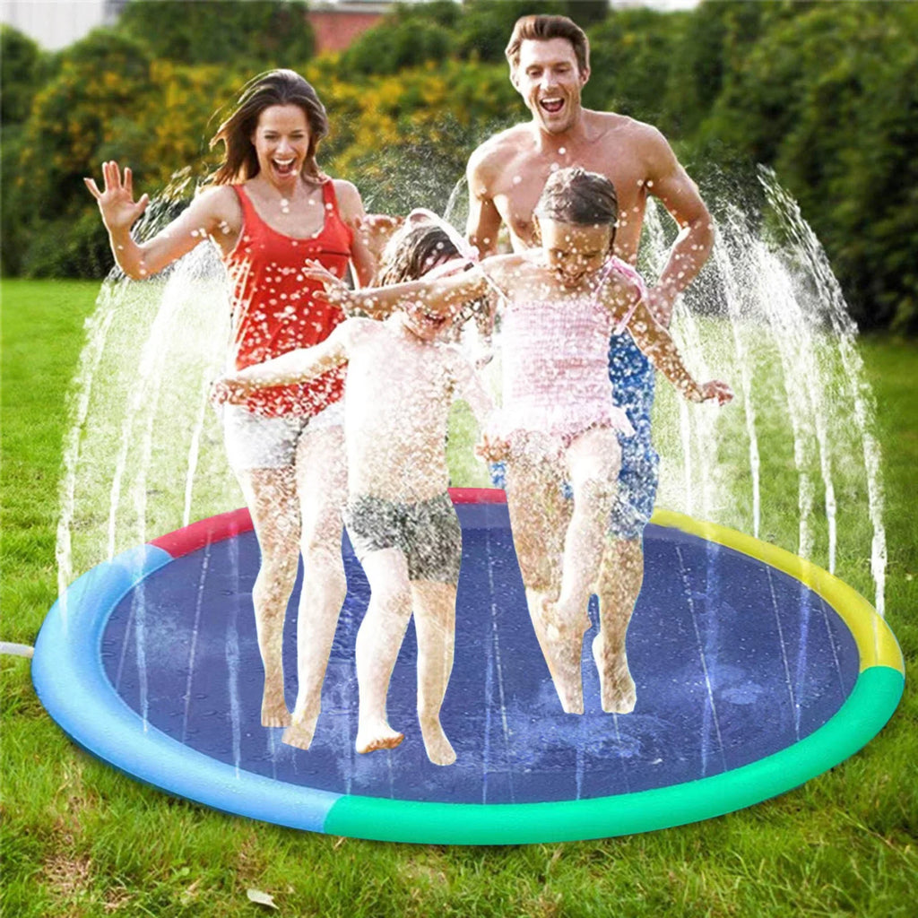 ZiSUGP Lace Pipe Pet Splashing Adults for Mat Children's Outdoor Pool Mat Fruit Spray Sprinkler Floats 170CM Two Mat