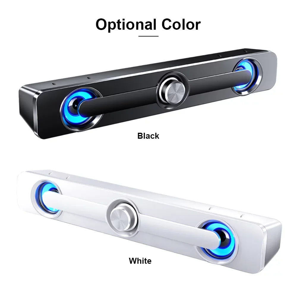 Bass Tablet Speaker Computer Speaker USB MP3 Bar V-111 for PC Phone Box MP4 Powerful Laptop Stereo Subwoofer Surround Wired moobody Sound