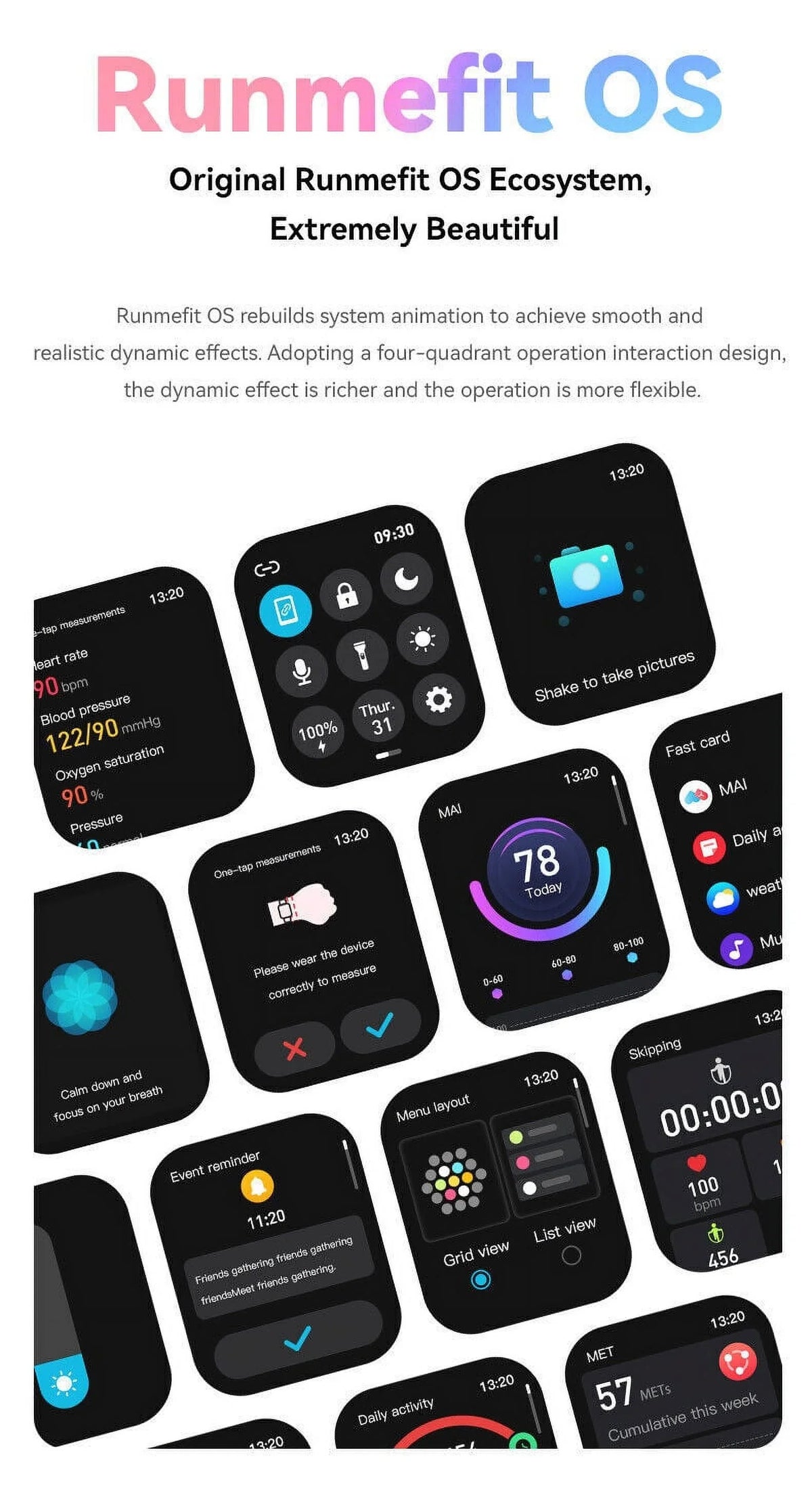 Men Pressure Smart Black Fitness Android iOS Women and Tracker Blood GTS5 Watch for