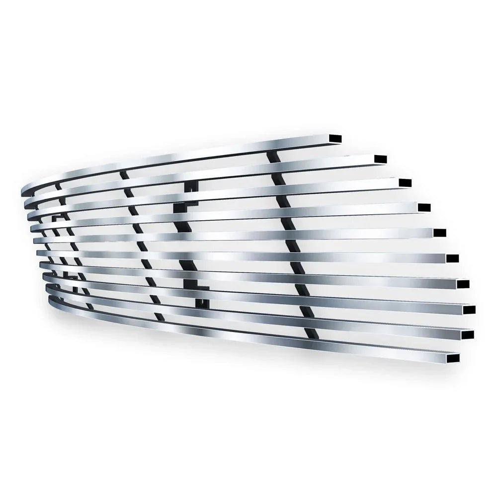 N19-C22358F Insert Premium with Ford Horizontal Steel Billet Sport & APS Silver Compatible Sport Stainless 01-05 Explorer Lower Bumper Grille Trac 2001-2003