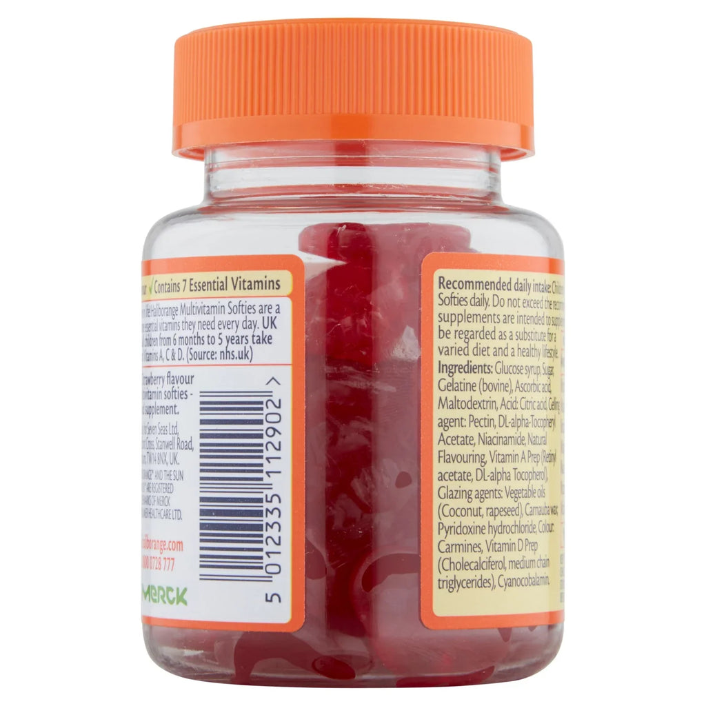 Strawberry 30's 3) Softies of Multivitamin (Pack Kids Haliborange