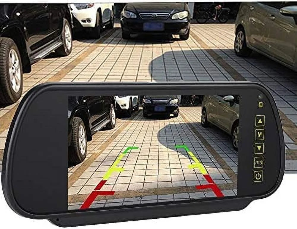 Inch LCD Mirror Car Monitor 7 Bileeko Screen Parking Vehicle for View Rear