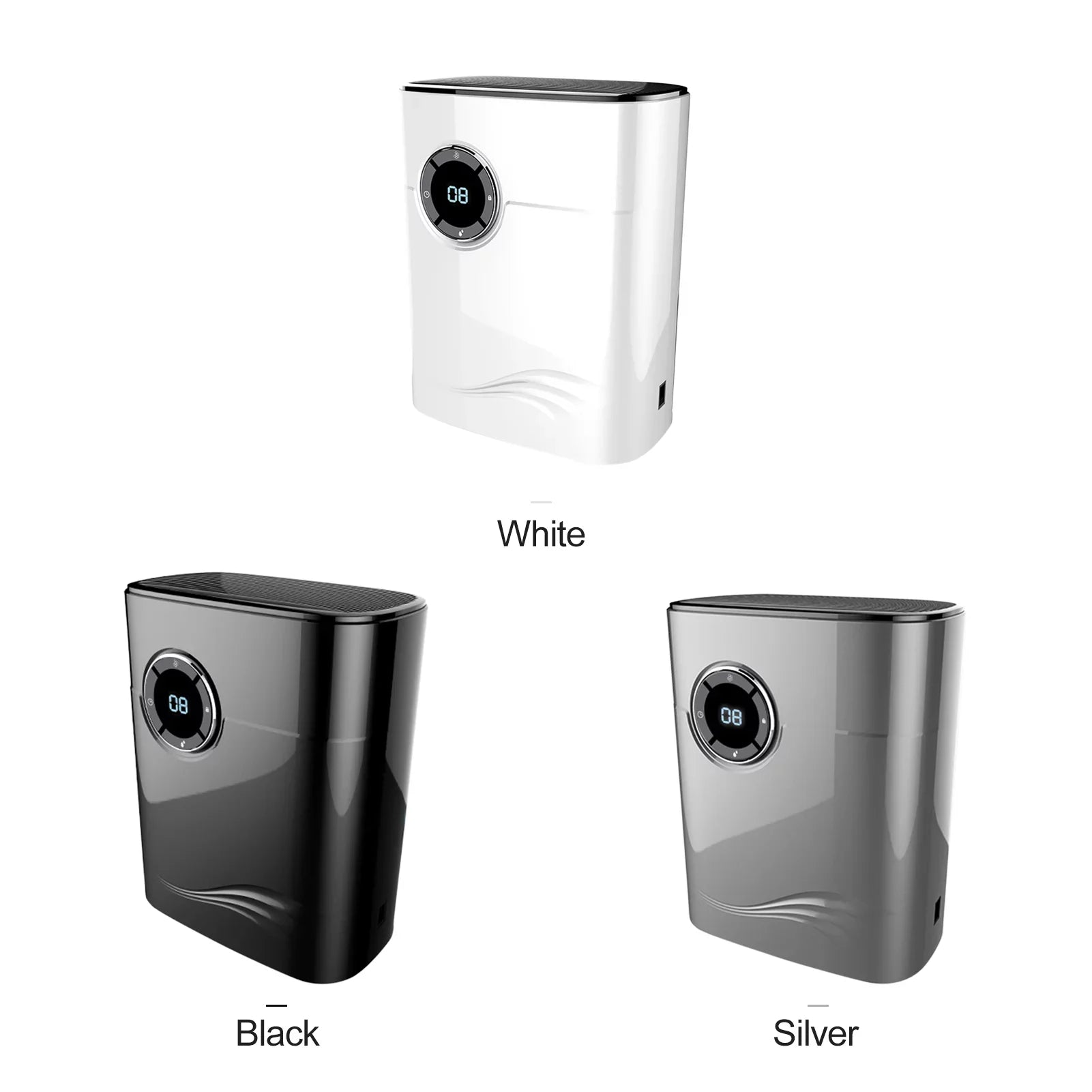 for Basements, Control, Portable Dehumidifier - Humidity Ideal 1200mL 215 Home, Wardrobes, Garages, up RVs for Ft Auto-Off, Bedrooms, to Sq.