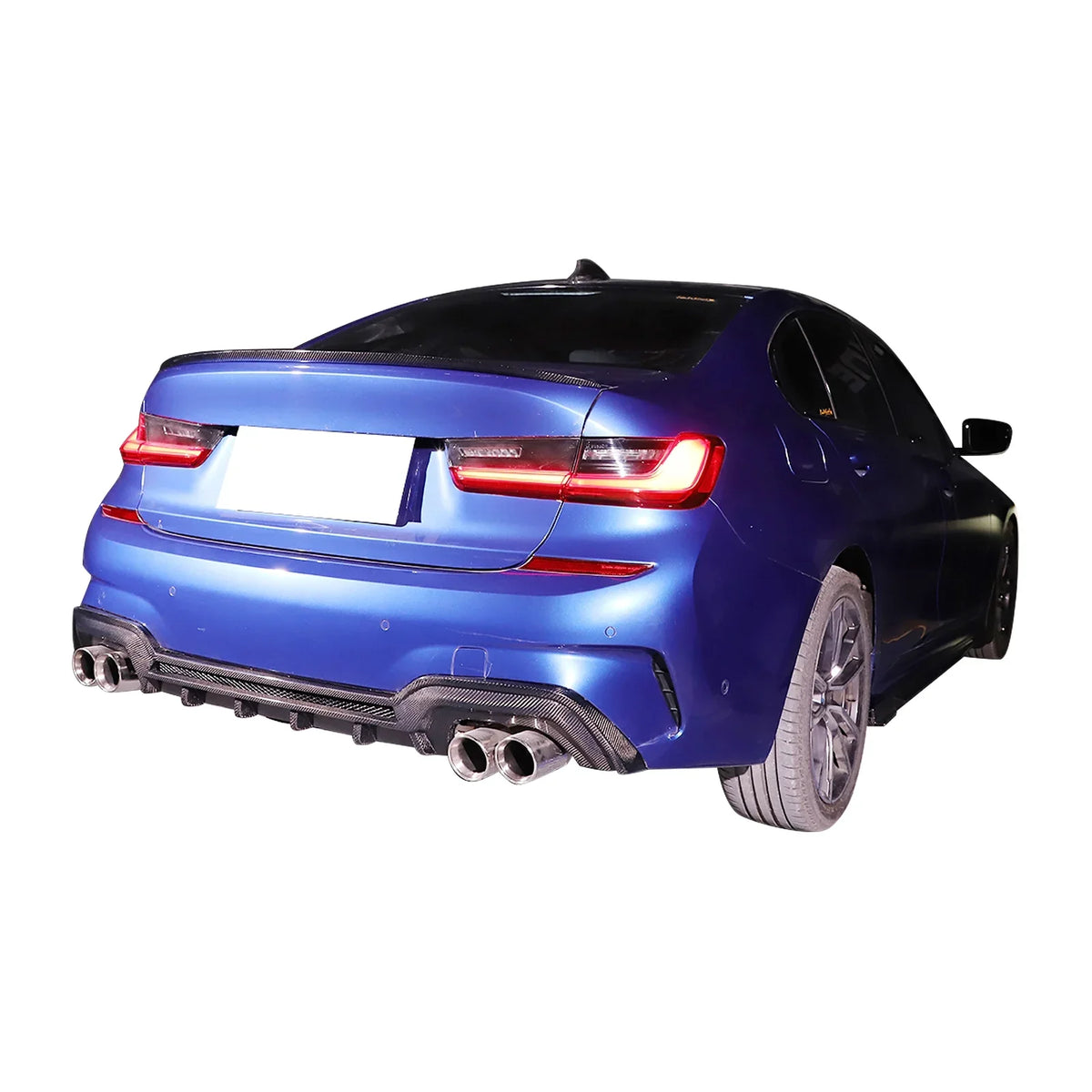 with 19-23 Rear Ikon Fiber Motorsports 2020 2019 Trunk G20 Spoiler Carbon Compatible M BMW Wing 3-Series Style