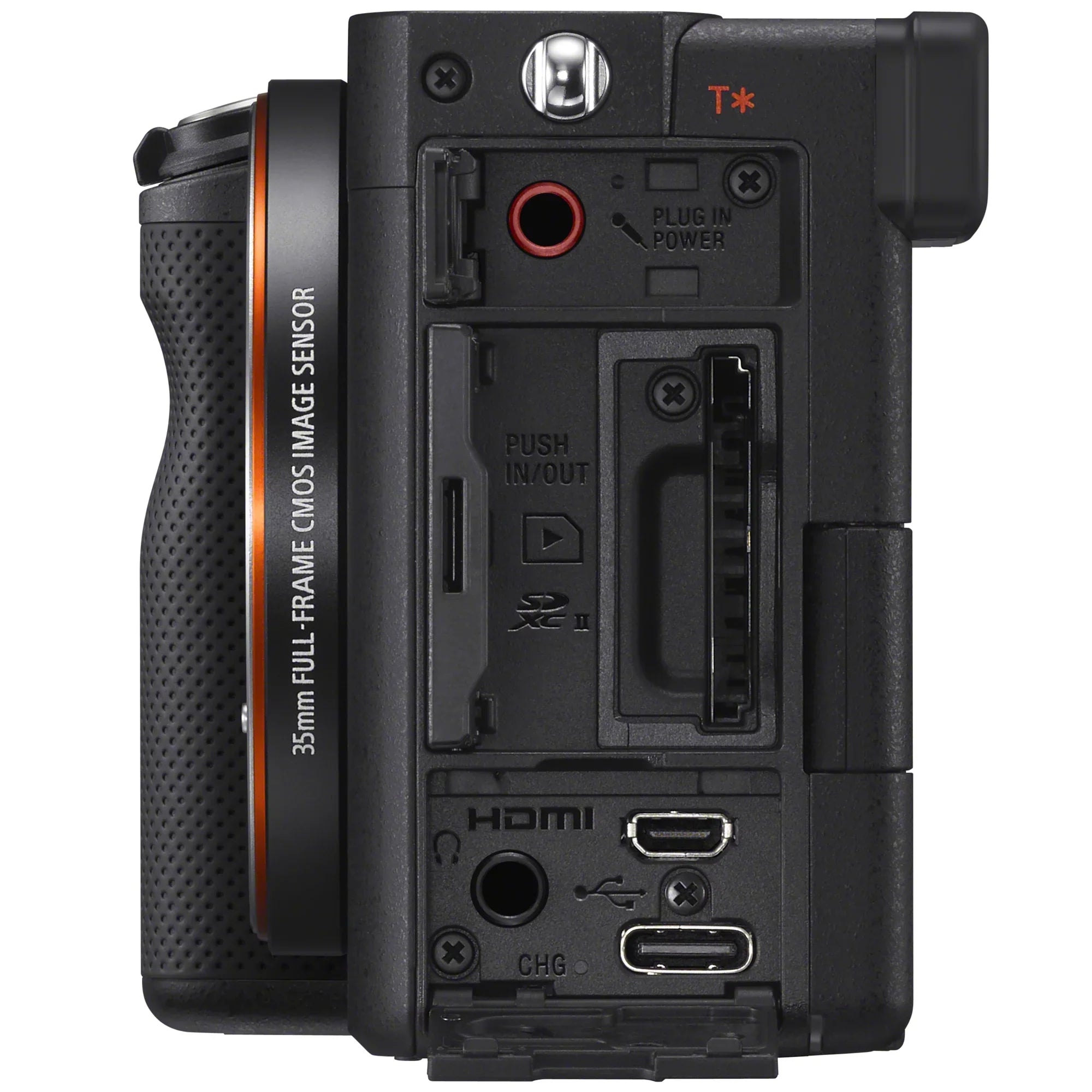 Interchangeable Shooting Battery Frame + ACCVC1 + Vlogger Accessories Remote Gear Bundle & Grip ILCE7C/B Full a7C Sony Bag Body Lens with 2 Camera Wireless GP-VPT2BT Only w. Mirrorless Deco Kit Black