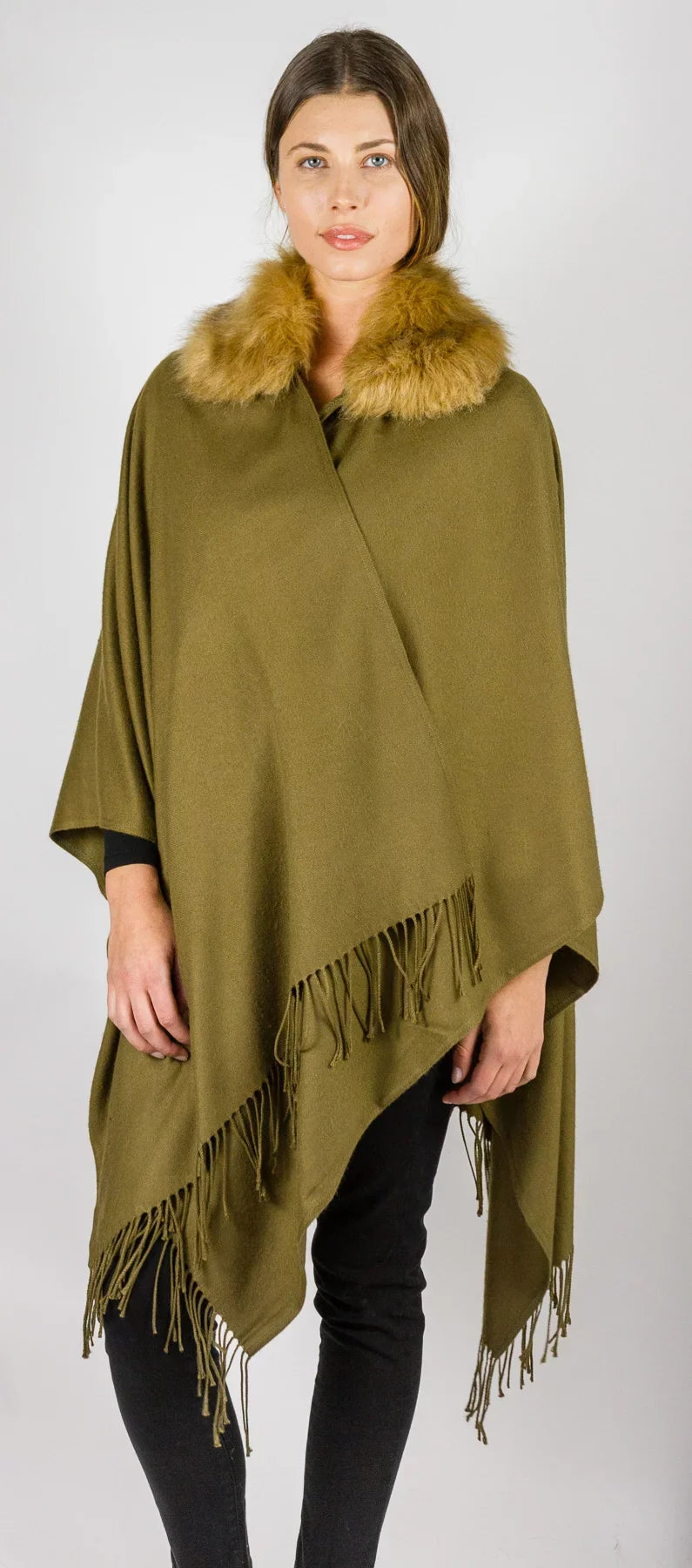 Fur Soft Collar So Wrap with Faux Women's Vittadini Adrienne