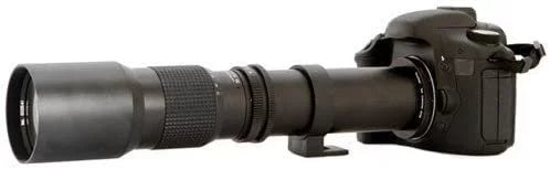 Manual Olympus Lens T-Mount Super 500mm f/8 Optics Four Lens Evolt 1000mm Teleconverter) / (with + Telephoto Thirds for Bag Monopod Digital Cameras + & Commander 2X