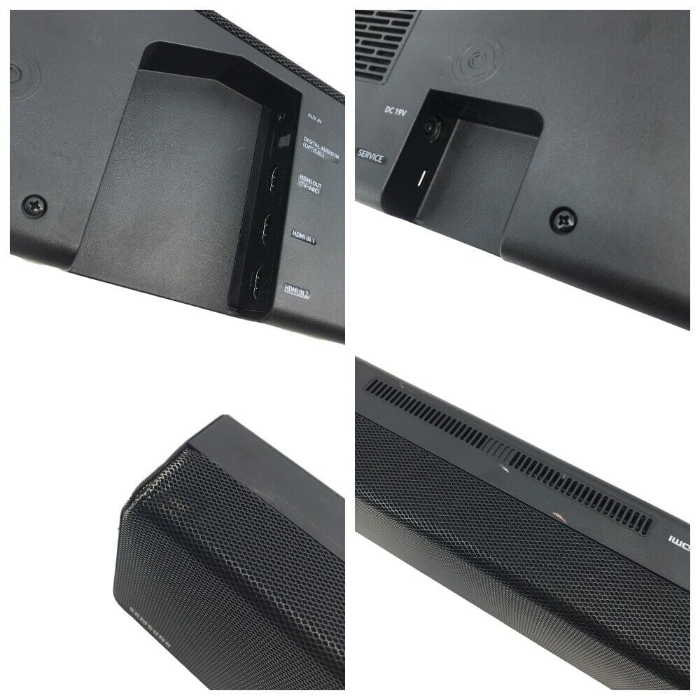 HW-K850 Theater #U2364 System Used Samsung W/Subwoofer Soundbar PS-KW1-3 Black Home