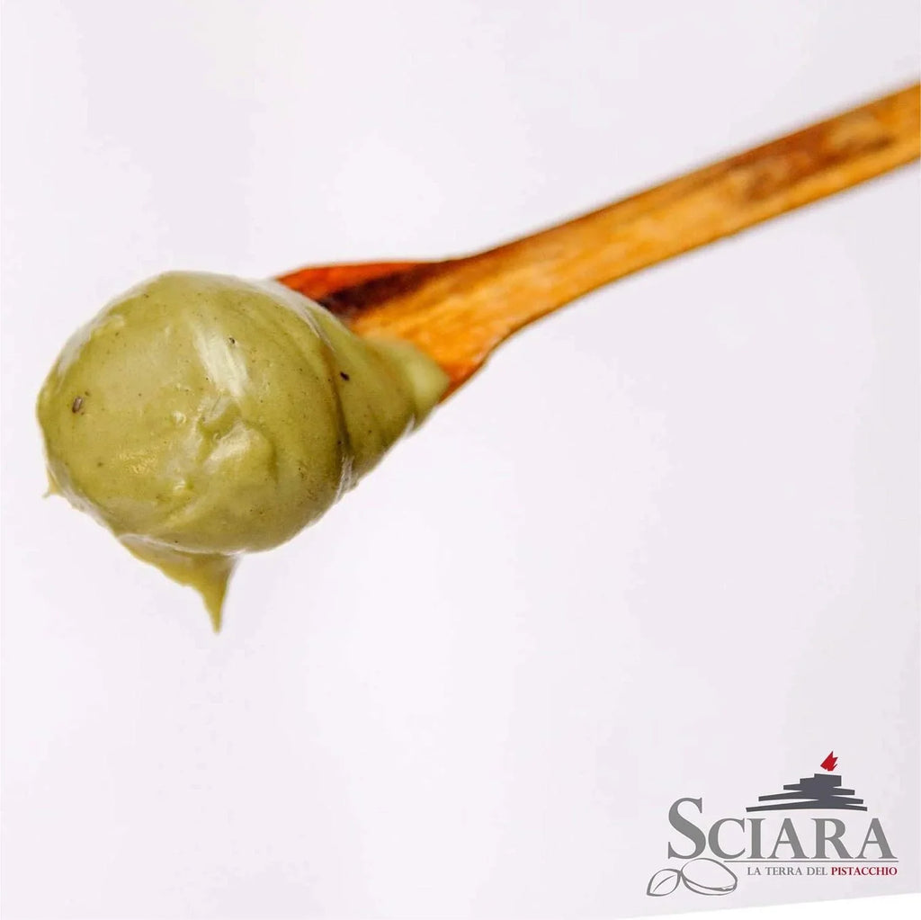 Glass Pistachio Spreadable 190G Cream Of (6.7 Oz) Bronte Jar From Italian Pistachio 3) (Pack