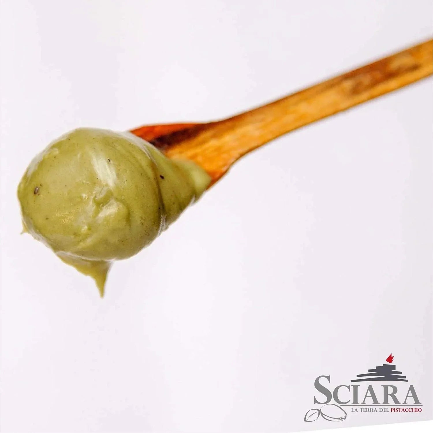 Glass Pistachio Spreadable 190G Cream Of (6.7 Oz) Bronte Jar From Italian Pistachio 3) (Pack