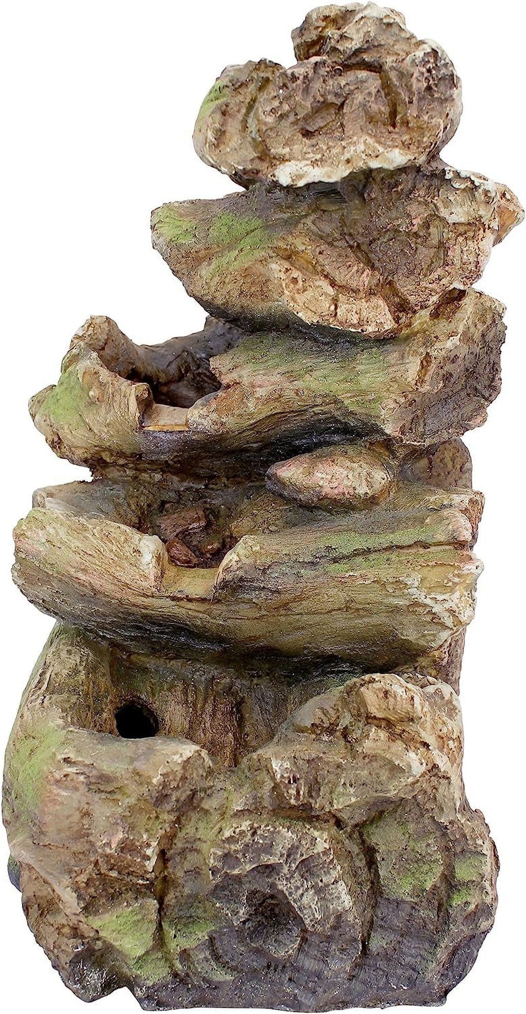 Illuminated Falls Garden Fountain Mesquite