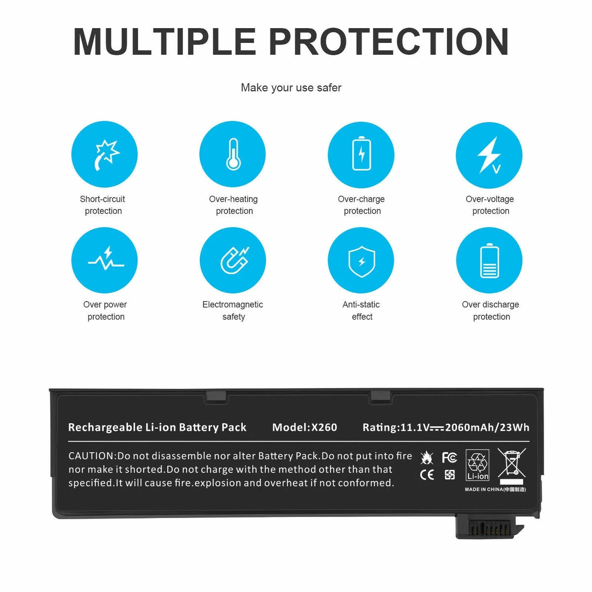 T460 ThinkPad Lenovo for Battery 68+