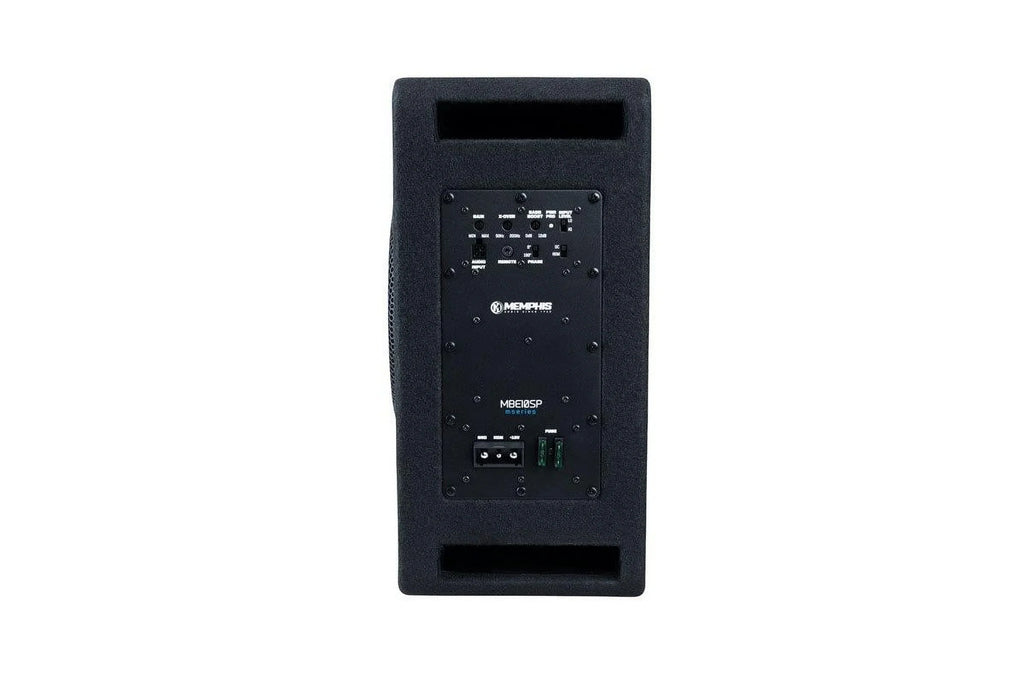 MBE10SP Inch Amplified Subwoofer Single 10 System Audio Bass 2 500W Memphis Ohm