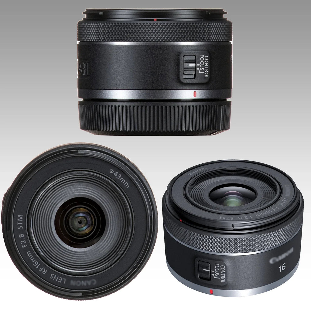 RF 16mm & Water-Resistant - Bundle f/2.8 Lens Variable Density More (11pc STM (ND2-ND400) Lens Ultimaxx Canon Essential Pouch, Bundle) Filter Includes: Neutral