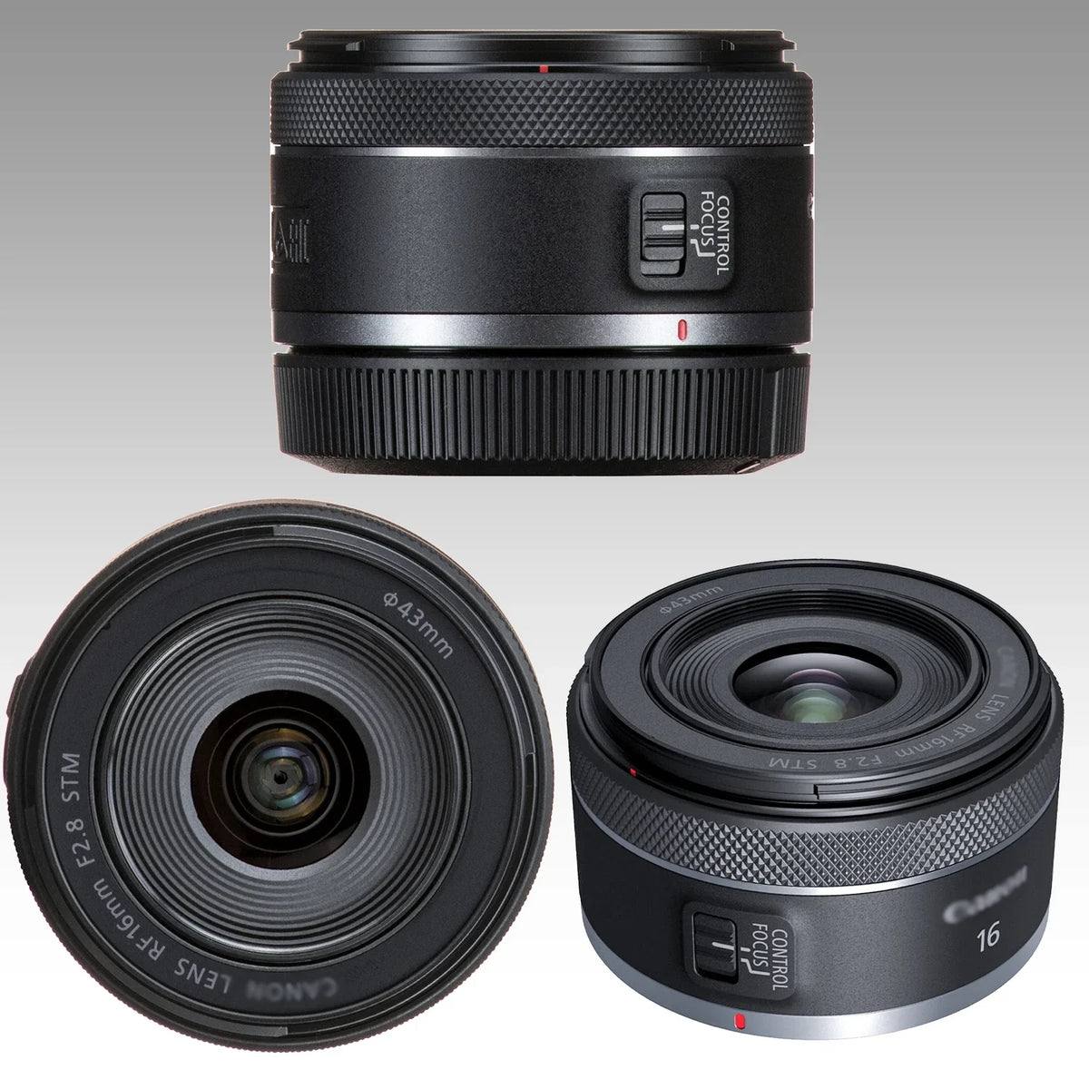 RF 16mm & Water-Resistant - Bundle f/2.8 Lens Variable Density More (11pc STM (ND2-ND400) Lens Ultimaxx Canon Essential Pouch, Bundle) Filter Includes: Neutral