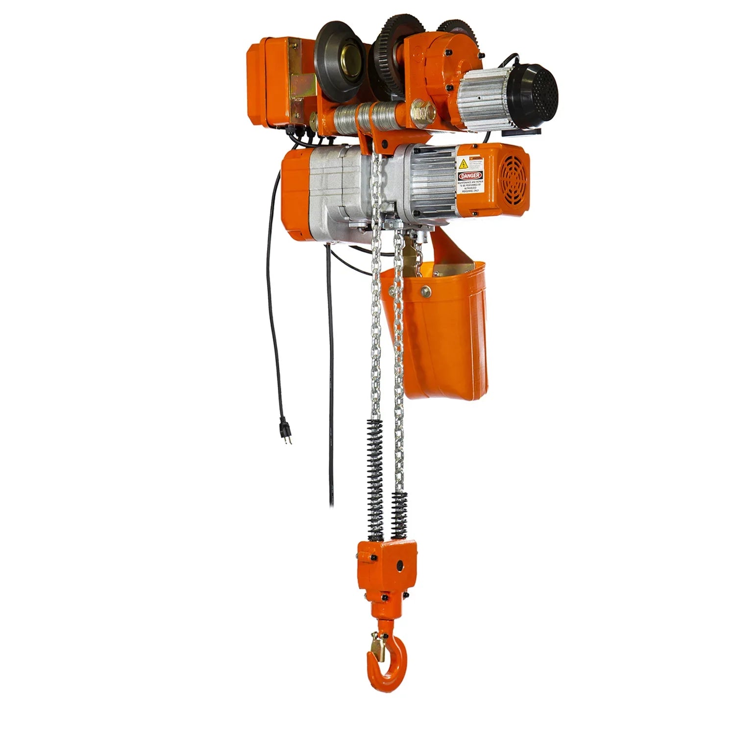 20 Chain Chain Trolley 1 Electric Ton M3/H2 Power ft. 220V G80 Hoist Prowinch
