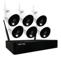 (Refurbished) Spotlight System 1080p Security 1080p Restored IP 4 and Owl Cameras Smart Factory Channel with Drive 10 1TB WiFi Premium Hard Night
