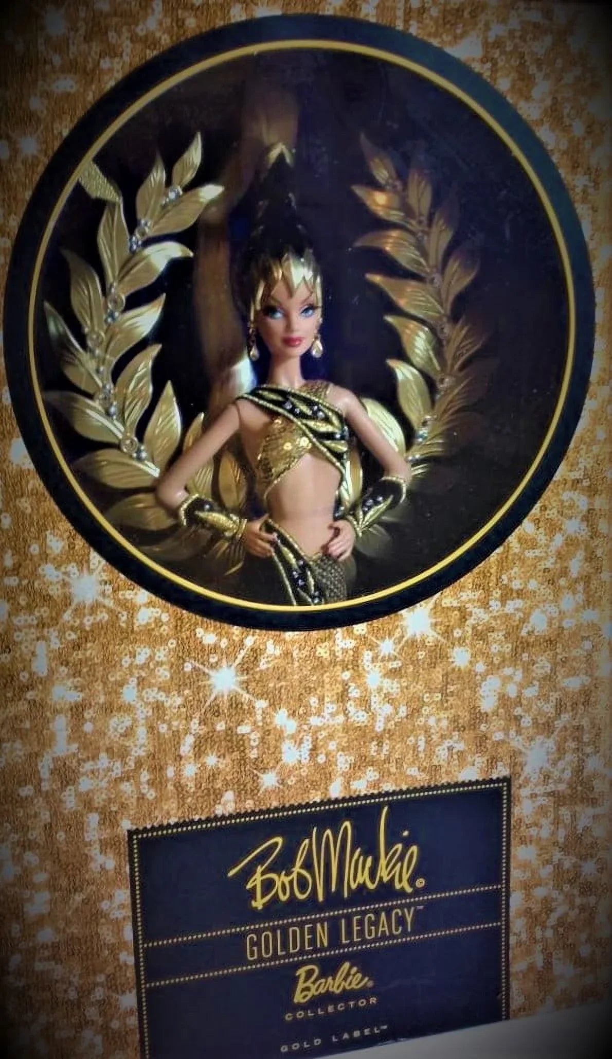 Edition Bob Gold Limited Legacy 2009 Barbie Label Mattel Mackie Doll Golden