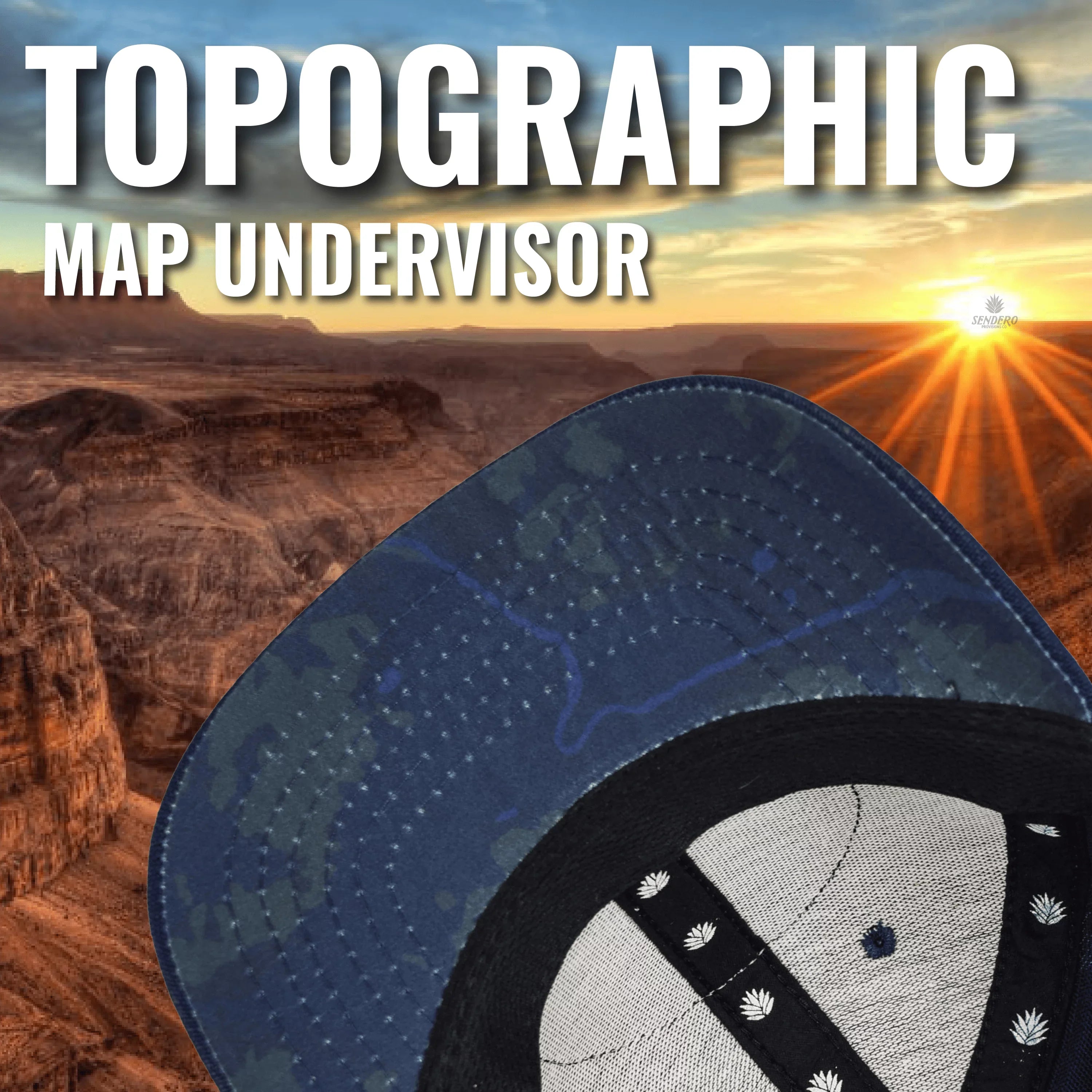 Co. National Sendero Park Snapback Adjustable Hat Provisions Yellowstone