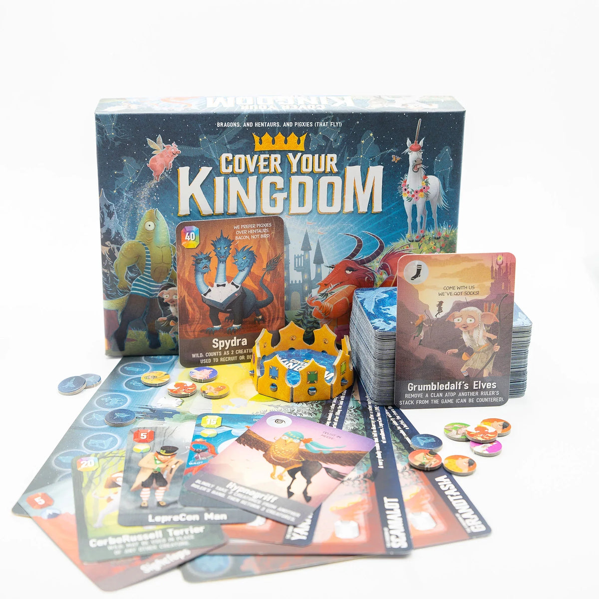 Cover Your Board Beck's Grandpa Kingdom Game, Games by