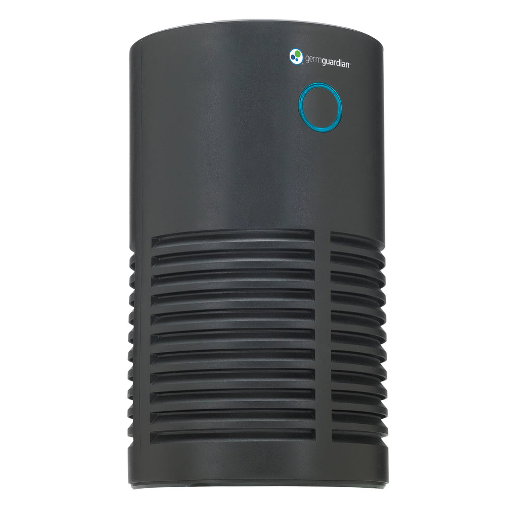Purifier Smoke, Sq. Removes GermGuardian with HEPA Air 150 Mold, Odors, ft, Filter, UV-C, AC4700BDLX