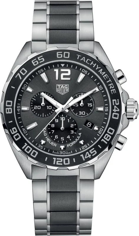 1 Watch Formula Steel/Ceramic Chronograph Men's